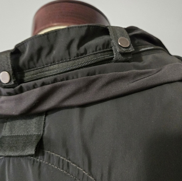 MARC AUREL Olive Green Belted Hidden Hood Jacket. Size 40/ Medium - Picture 8 of 16